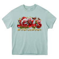 Arona Jesus The Reason For The Season Heavy Core Tee - CowhideDigitalArt