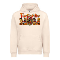 Sandshell American Firefighter Mom Urban Hoodie - LillyAllenDesigns