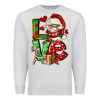 Dove Grey love gnomes Premium Sweatshirt - FaDigitalArtStudio
