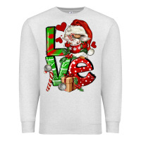 Oatmeal Heather love gnomes Premium Sweatshirt - FaDigitalArtStudio