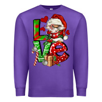 Purple love gnomes Premium Sweatshirt - FaDigitalArtStudio
