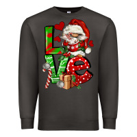 Smoke love gnomes Premium Sweatshirt - FaDigitalArtStudio