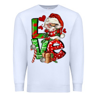 White love gnomes Premium Sweatshirt - FaDigitalArtStudio