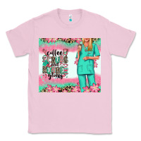 Bubblegum Pink coffee scrubs rubber gloves nurse Classic Tee - RanaPortraitStore