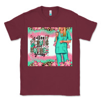 Burgundy coffee scrubs rubber gloves nurse Classic Tee - RanaPortraitStore