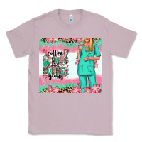 Lilac coffee scrubs rubber gloves nurse Classic Tee - RanaPortraitStore