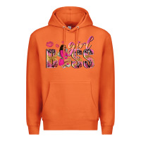 Carrot girl boss afro black woman Premium Hoodie - NancyCooperArtShop