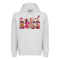 Dove Grey girl boss afro black woman Premium Hoodie - NancyCooperArtShop