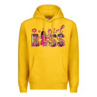 Lemon girl boss afro black woman Premium Hoodie - NancyCooperArtShop