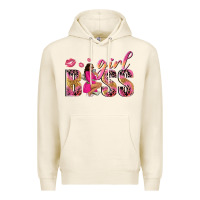 Tofu girl boss afro black woman Premium Hoodie - NancyCooperArtShop
