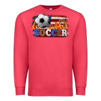 Cardinal western american flag soccer Premium Sweatshirt - HRA Design Shop