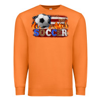 Carrot western american flag soccer Premium Sweatshirt - HRA Design Shop
