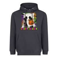 Smoke Spooky Season Ghost Cat Heavyweight Hoodie - texasbilliewilder