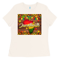Bone Juneteenth Ladies Tee - BarkalooDesign