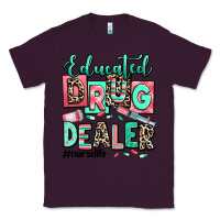 Plum educated drug dealer nurse life Classic Tee - RanaPortraitStore