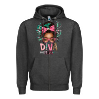 Charcoal Heather afro messy bun diva life Zipper Hoodie - texasbilliewilder