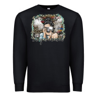 Black stay focused Premium Sweatshirt - SublimationCraftShop