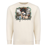 Sandshell stay focused Premium Sweatshirt - SublimationCraftShop