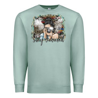 Seafoam stay focused Premium Sweatshirt - SublimationCraftShop