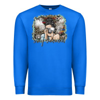 True Royal stay focused Premium Sweatshirt - SublimationCraftShop