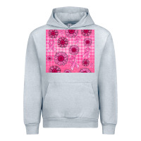 Heather Grey breast cancer Urban Hoodie - Jasminsmagicworld