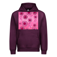 Mauve Wine breast cancer Urban Hoodie - Jasminsmagicworld
