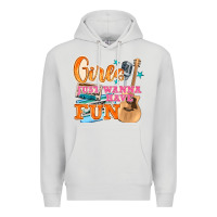 Dove Grey girls just wanna have fun Premium Hoodie - NancyCooperArtShop