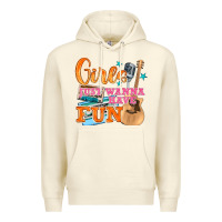 Sandshell girls just wanna have fun Premium Hoodie - NancyCooperArtShop