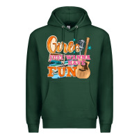 Sports Green girls just wanna have fun Premium Hoodie - NancyCooperArtShop