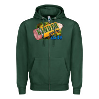 Sports Green Kindergarten Zipper Hoodie - RanaPortraitStore