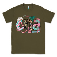 Army Green floral cna certified nursing assistant Classic Tee - RanaPortraitStore
