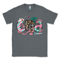 Charcoal Heather floral cna certified nursing assistant Classic Tee - RanaPortraitStore