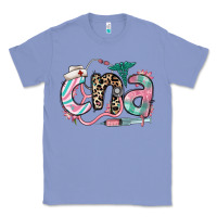 Colony Blue floral cna certified nursing assistant Classic Tee - RanaPortraitStore