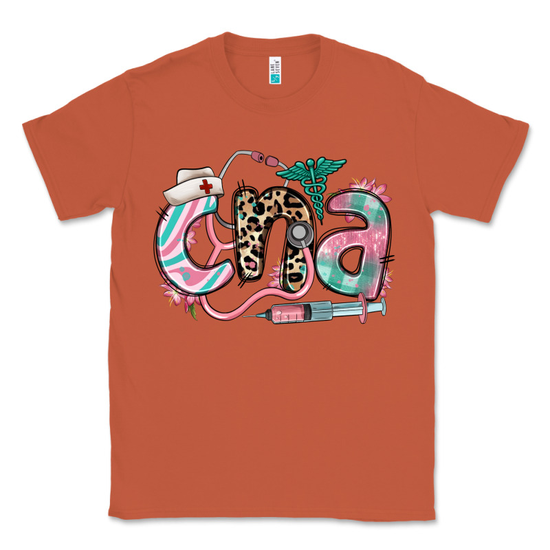 Floral Cna Certified Nursing Assistant Classic Tee by RanaPortraitStore | Teevron