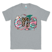 Heather Grey floral cna certified nursing assistant Classic Tee - RanaPortraitStore