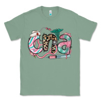 Sage floral cna certified nursing assistant Classic Tee - RanaPortraitStore