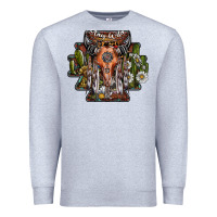 Heather Grey stay wild Premium Sweatshirt - SublimationCraftShop