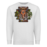 Oatmeal Heather stay wild Premium Sweatshirt - SublimationCraftShop