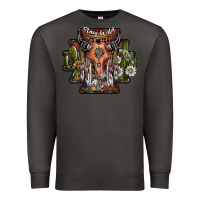 Smoke stay wild Premium Sweatshirt - SublimationCraftShop