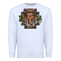White stay wild Premium Sweatshirt - SublimationCraftShop