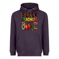 Plum black teachers are dope Heavyweight Hoodie - Zillion Design Studio