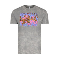 Cloud Rock easter butterfly leopard background Vintage Tee - Artiststas