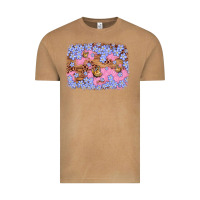 Vintage Camel easter butterfly leopard background Vintage Tee - Artiststas