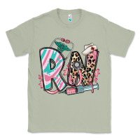 Matcha floral rn registered nurse Classic Tee - RanaPortraitStore