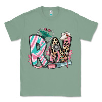 Sage floral rn registered nurse Classic Tee - RanaPortraitStore