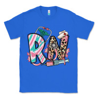 True Royal floral rn registered nurse Classic Tee - RanaPortraitStore