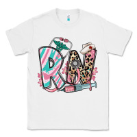 White floral rn registered nurse Classic Tee - RanaPortraitStore