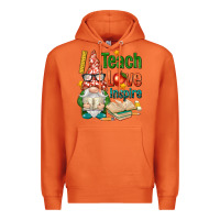 Carrot gnome teach love inspire Premium Hoodie - NancyCooperArtShop