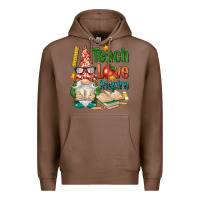 Chestnut gnome teach love inspire Premium Hoodie - NancyCooperArtShop
