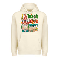 Sandshell gnome teach love inspire Premium Hoodie - NancyCooperArtShop